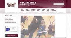 Desktop Screenshot of craigflower.sd61.bc.ca